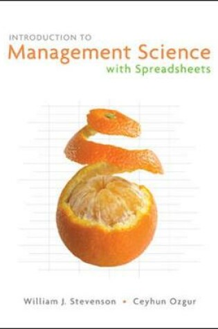 Cover of Introduction to Management Science with Spreadsheets and Student CD