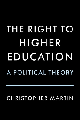 Book cover for The Right to Higher Education