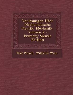 Book cover for Vorlesungen Uber Mathematische Physik