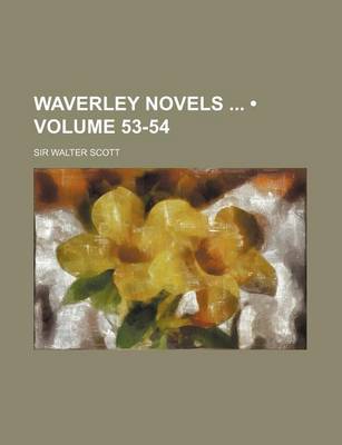 Book cover for Waverley Novels (Volume 53-54)