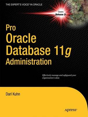 Book cover for Pro Oracle Database 11g Administration
