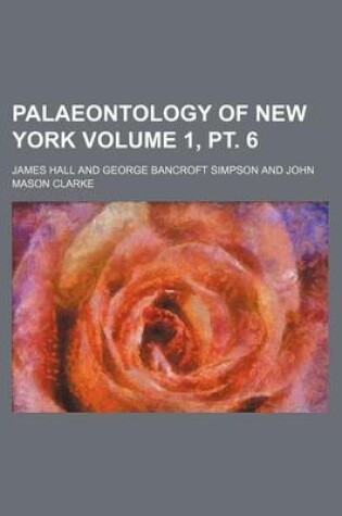 Cover of Palaeontology of New York Volume 1, PT. 6