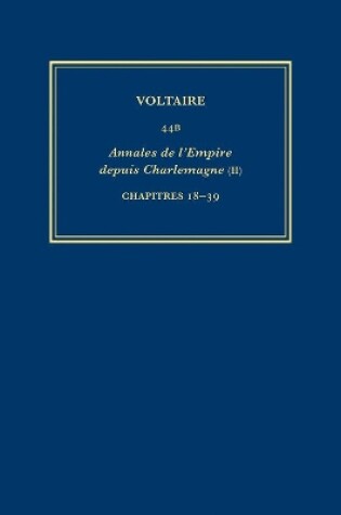 Cover of Complete Works of Voltaire 44B