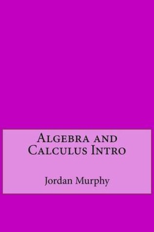 Cover of Algebra and Calculus Intro