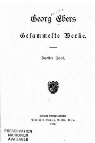 Cover of Georg Ebers Gesammelte Werke