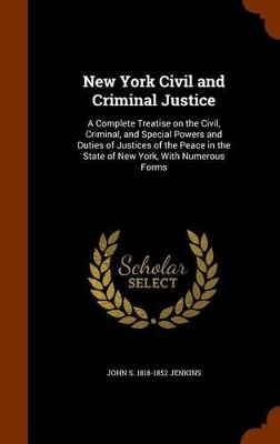 Book cover for New York Civil and Criminal Justice