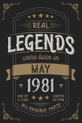 Book cover for Real Legendes were born in May 1981