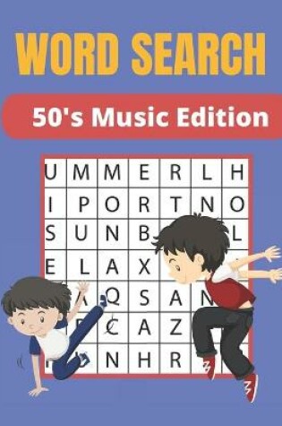 Cover of Word Search 50's Music Edition