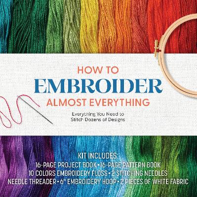 Book cover for How to Embroider Almost Everything