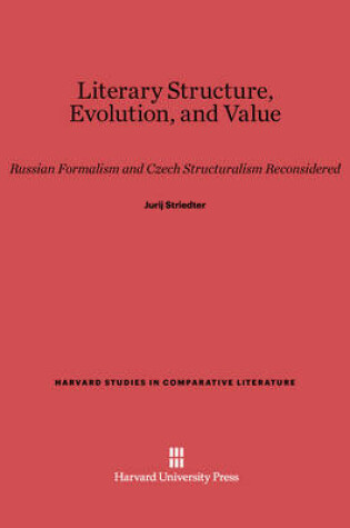 Cover of Literary Structure, Evolution, and Value