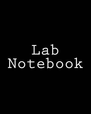 Book cover for Lab Notebook