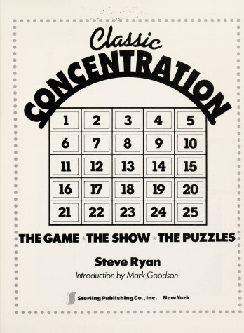 Book cover for Classic Concentration