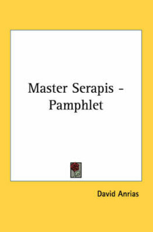 Cover of Master Serapis - Pamphlet
