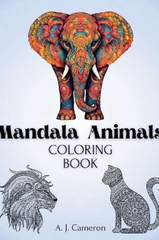 Cover of Mandala Animals Coloring Book