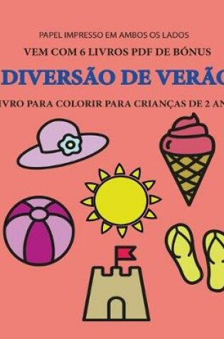 Cover of Livro para colorir para crianças de 2 anos (Diversão de Verão)