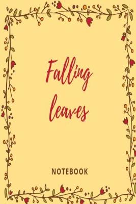 Book cover for Falling Leaves Notebook