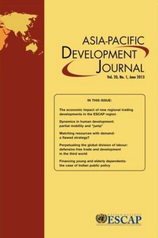 Cover of Asia-Pacific Development Journal, June 2013