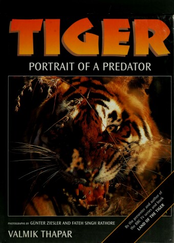 Book cover for Tiger: Portrait of a Predator