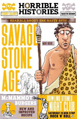 Book cover for Savage Stone Age (newspaper edition)