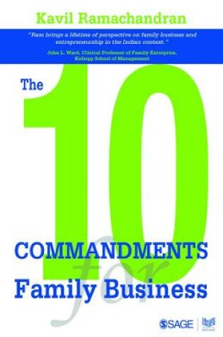 Cover of The 10 Commandments for Family Business