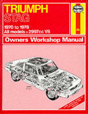 Book cover for Triumph Stag Owner's Workshop Manual