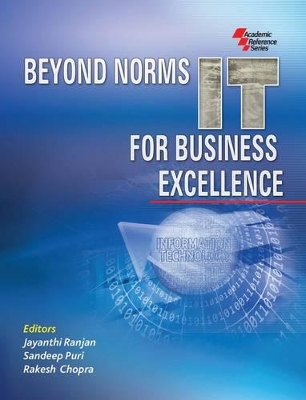 Book cover for Beyond Norms IT for Business Excellence