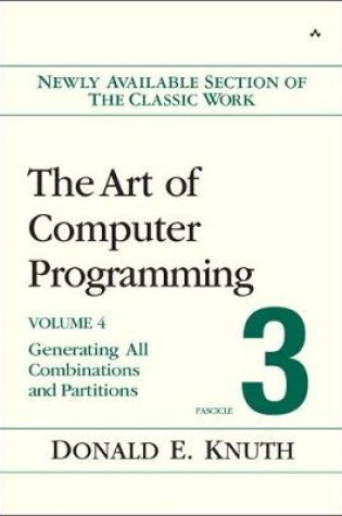 Cover of Art of Computer Programming, Volume 4,  Fascicle 3, The