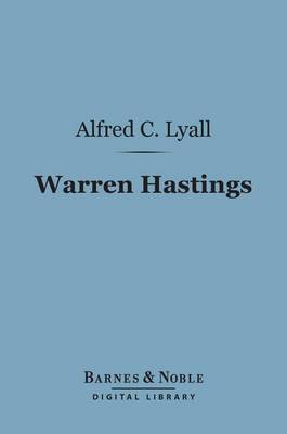 Book cover for Warren Hastings (Barnes & Noble Digital Library)