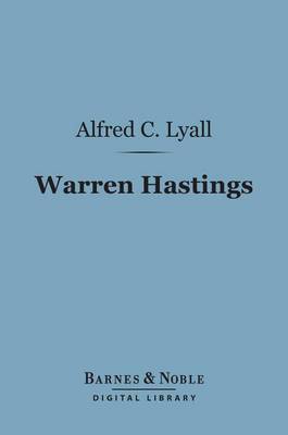 Cover of Warren Hastings (Barnes & Noble Digital Library)