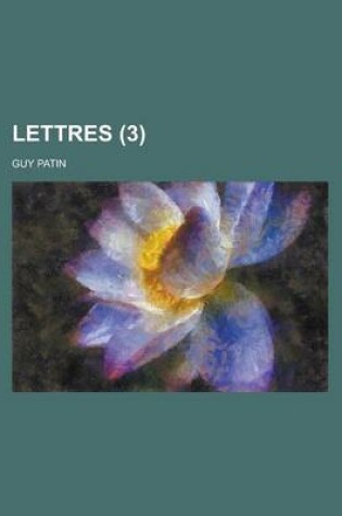 Cover of Lettres (3)