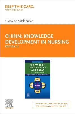 Book cover for Knowledge Development in Nursing Elsevier eBook on Vitalsource (Retail Access Card): Theory and Process
