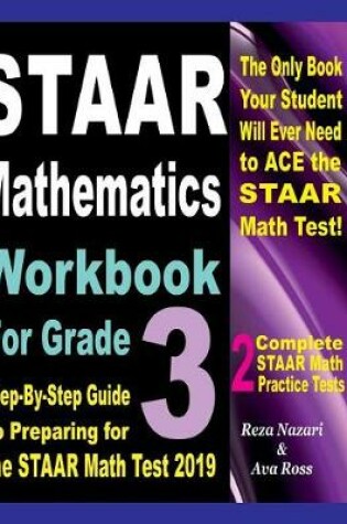 Cover of STAAR Mathematics Workbook For Grade 3
