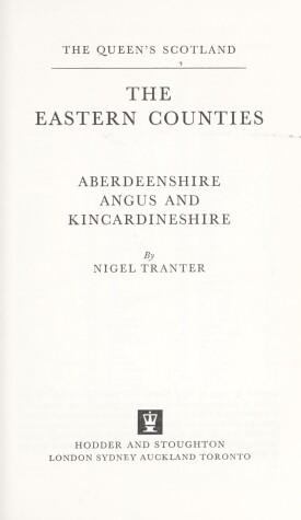 Cover of Eastern Counties, Aberdeen, Angus and Kincardineshire