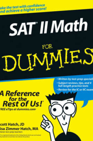 Cover of SAT II Math For Dummies