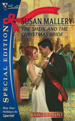 Book cover for The Sheik and the Christmas Bride