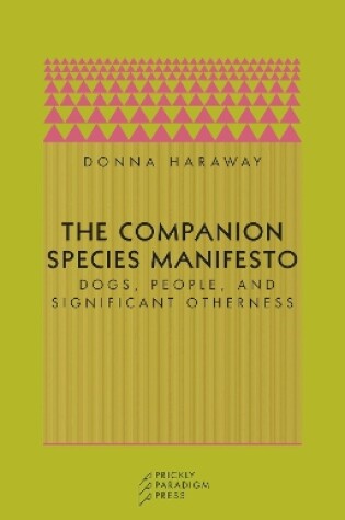 Cover of The Companion Species Manifesto