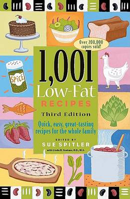 Book cover for 1001 Low-fat Recipes