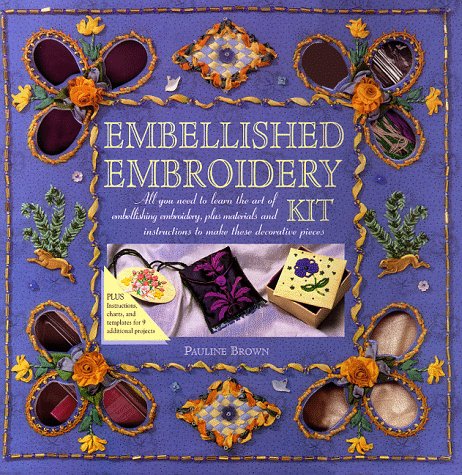 Book cover for Embellished Embroidery Kit