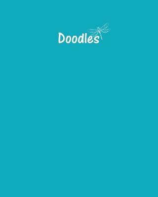 Book cover for Doodles Journal - Great for Sketching, Doodling or Planning with Robin's Egg Blue Cover