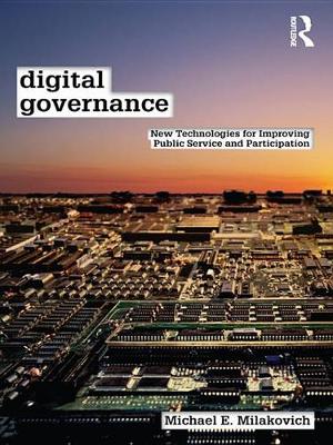 Book cover for Digital Governance