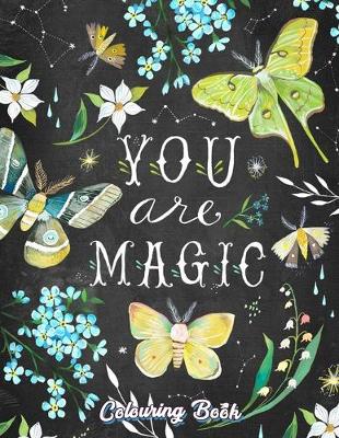 Book cover for You Are Magic Colouring Book