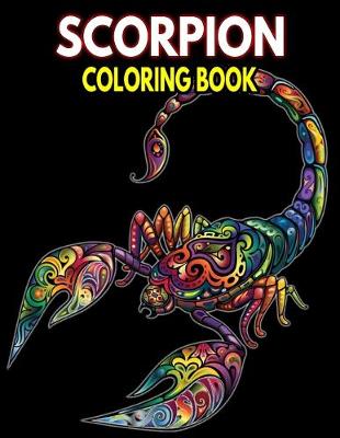 Book cover for Scorpion Coloring Book