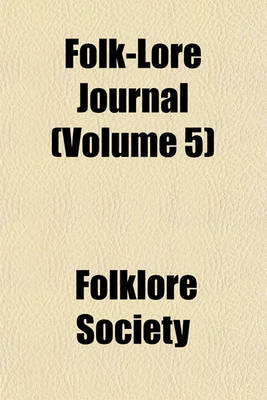 Book cover for Folk-Lore Journal (Volume 5)