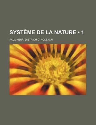 Book cover for Systeme de La Nature (1)