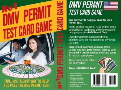 Book cover for No1 DMV PERMIT TEST CARD GAME