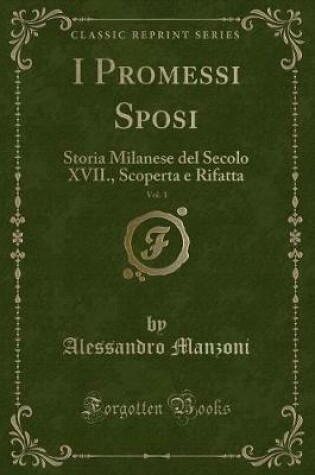 Cover of I Promessi Sposi, Vol. 1