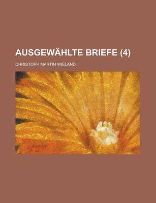 Book cover for Ausgewahlte Briefe (4)