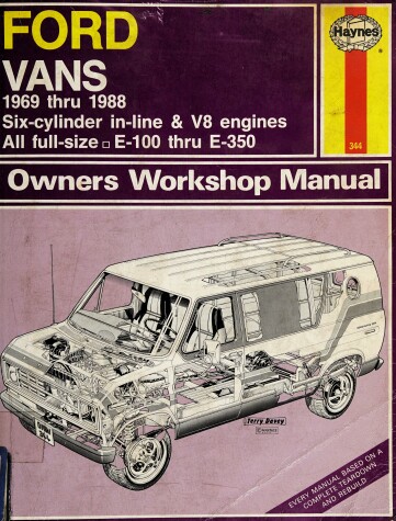 Book cover for Ford Vans 1969-91 Six Cylinder In-line and V8 Engines Owner's Workshop Manual