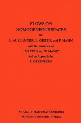 Book cover for Flows on Homogeneous Spaces. (AM-53), Volume 53