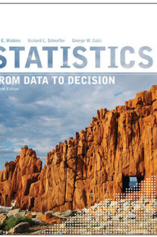 Cover of Statistics: From Data to Decision 2e + WileyPLUS Registration Card